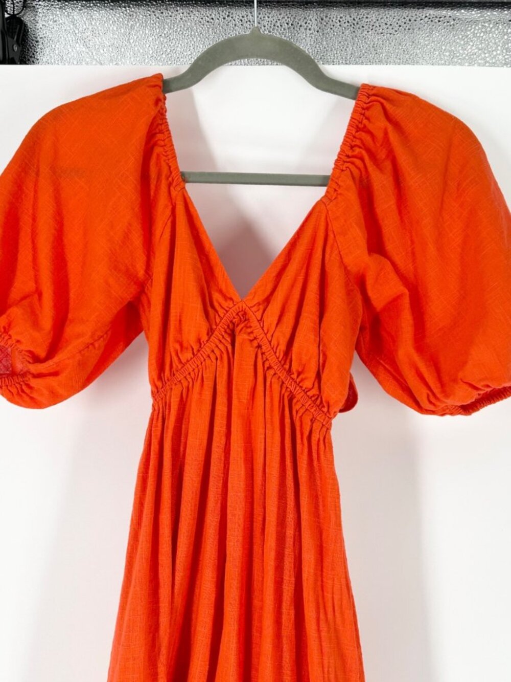 Billabong Love Fade Puff Sleeve Midi Dress - Picture 4 of 7